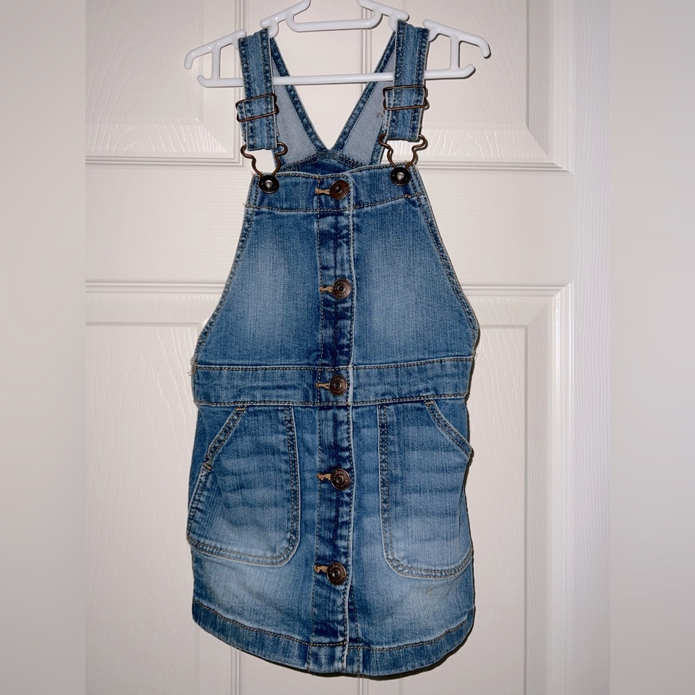 Oshkosh Denim Overall Dress 3T in excellent condition!